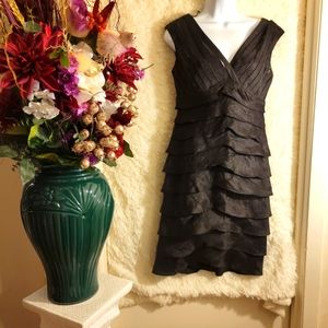 Black V-Neck dress
